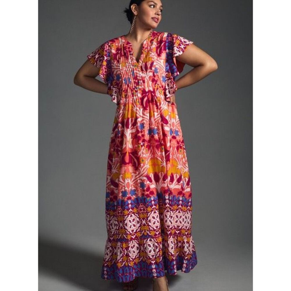 Anthropologie Maeve The Cassandra Maxi Dress